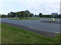 NT9851 : Roundabout on the A698 by Barbara Carr
