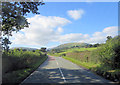 B4580 lane junction southeast of Llanrhaeadr-ym-Mochnant