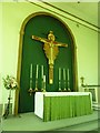 St. Swithun, Allington: main altar