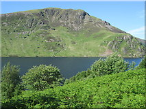 NY1015 : Anglers Crag, Ennerdale Water by Peter S