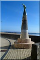 Copper Flame sculpture, Swansea