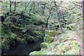 SH6842 : Footbridge over the Afon Goedol by Jeff Buck