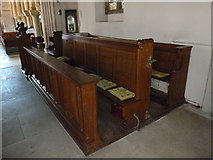 ST7818 : St Gregory, Marnhull: choir stalls by Basher Eyre