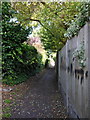 A path leading to Chamberlain Street, Sutton on Hull