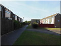 Houses on Newlyn Close, Bransholme, Hull