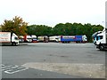 Lorry park, Charnock Richard Service Area, Chorley