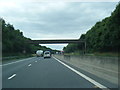 M180 westbound at farm overbridge