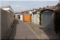 Alley and sheds behind The Crescent