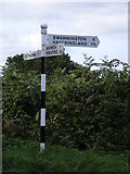 TG1718 : Roadsign on The Street by Geographer