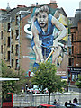 NS5566 : 2014 Commonwealth Games murals, Partick by Thomas Nugent