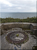 NT1883 : Coastal battery at Charles Hill by William Starkey