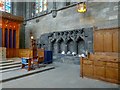 NS4863 : Paisley Abbey: the sedilia and piscina by Lairich Rig