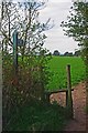 Stile on public footpath, near Spennells, Kidderminster