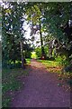 Path leading to public bridleway and field, Spennells, Kidderminster