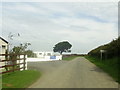 Entrance to Parc Hall Caravan Park