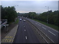 The A41 heading north, Edgware