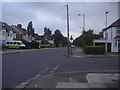 Deans Lane at the junction of West Way