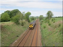 NS4051 : Glasgow to Kilmarnock railway by Richard Webb