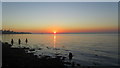 Sunset over Yarmouth from Bouldner view point