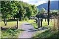 Footpath approaching Aviemore