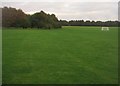 Large school playing fields