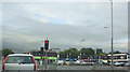 Hunts Cross lights and shops