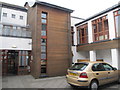 The new entrance and mezzanine floor at Mill Rest Youth Hostel, Bushmills