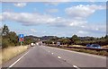 A303 eastbound, parking area