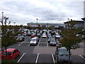 Retail park car park