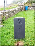 D1451 : Known unto God - An unknown sailor's grave at St Thomas' Church, Rathlin by Eric Jones