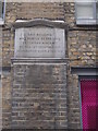 TQ3182 : World War One bombing memorial plaque, St John's Lane, EC1 by Christopher Hilton