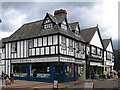 Northwich - shops at junction of Witton Street and Tabley Street