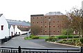 The old warehouse building at Bushmills Distillery