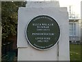 Green Plaque : Eliza Walker Dunbar