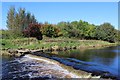 Weir on River Garnock, Kilwinning