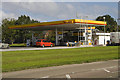 Shell garage at Loggans Moor