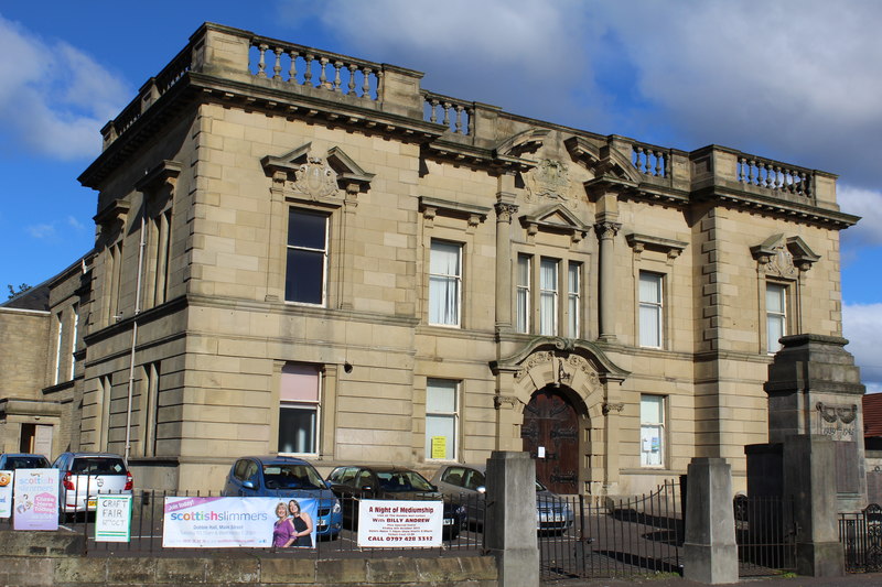 Dobbie Hall, Main Street, Larbert © Leslie Barrie cc-by-sa/2.0 ...