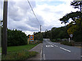 TM0943 : Entering Hintlesham on the A1071 George Street by Geographer