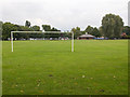 Football pitch on the Recreation Ground