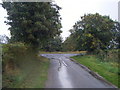 Country lane heading east