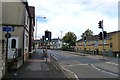 Cycle Route 6 crossing Cheapside (B6040), Worksop