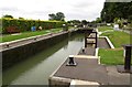 The lock chamber at Pinkhill Lock