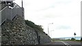 Bend in A496 at top of Harlech Cliff