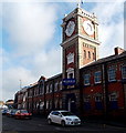 Morris Lubricants clock tower, Shrewsbury