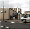 Entrance to Shaftesbury Community Centre, Crindau, Newport