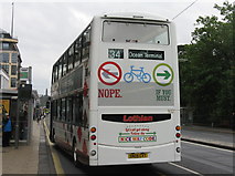 NT2473 : Advice for cyclists by M J Richardson