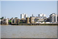 View across the Thames to Limehouse