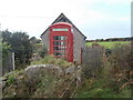 Zennor: red telephone box