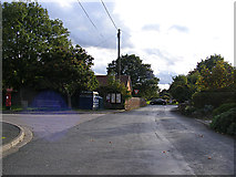 TL9140 : Church Road & Church Road Postbox by Geographer