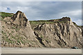 Cliffs above Aberdaron Beach